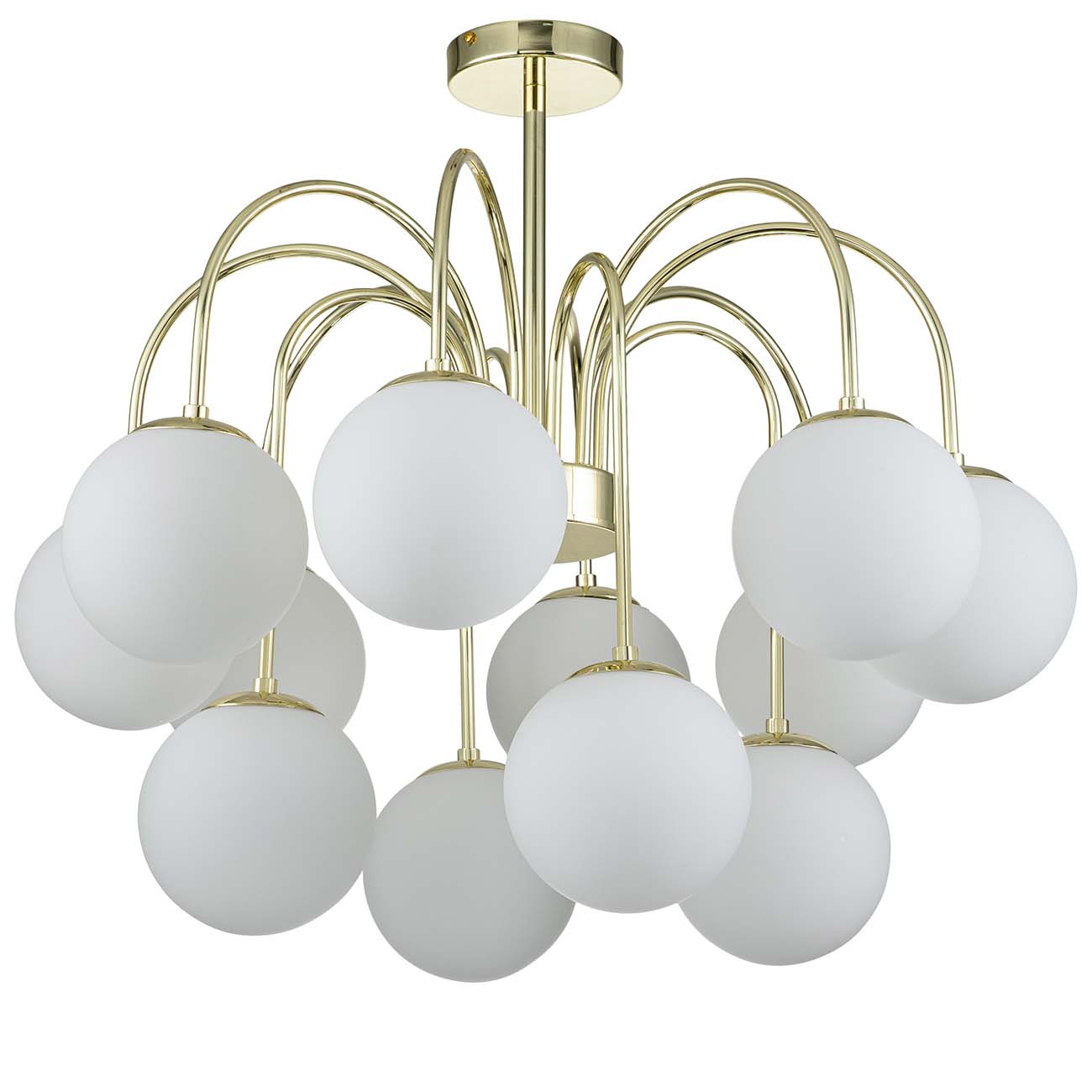 Люстра на штанге Indigo Voga 13017/12R Gold V000327