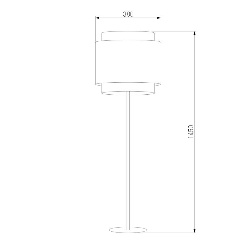 Торшер TK Lighting Boho 5568 Boho Black