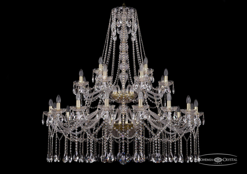 Подвесная люстра второго света Bohemia Ivele 1413/16+8+4/460/2d/G