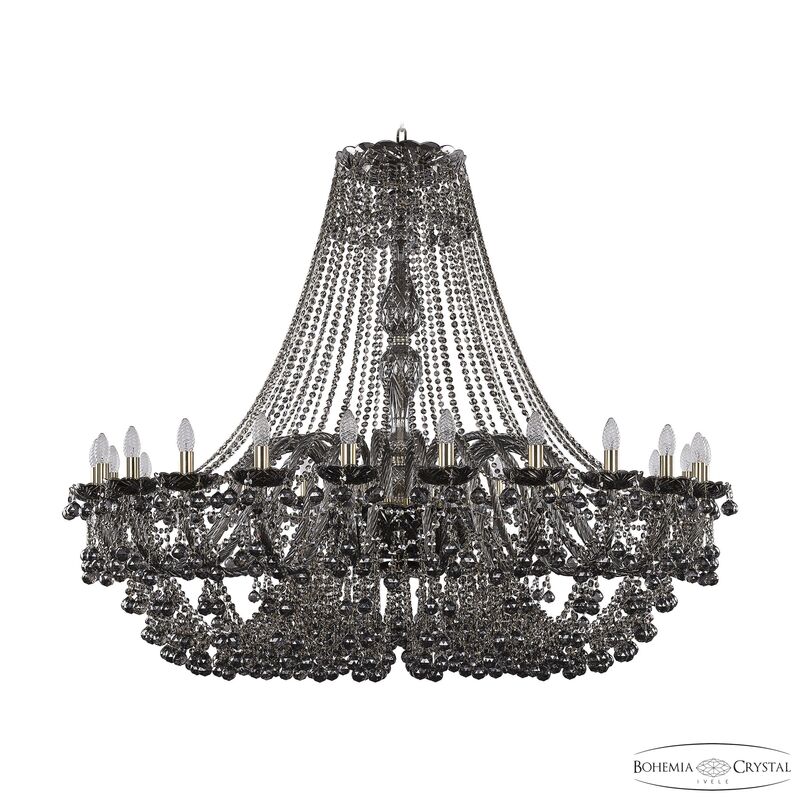 Подвесная люстра Bohemia Ivele Crystal 1409/24/530 G M731