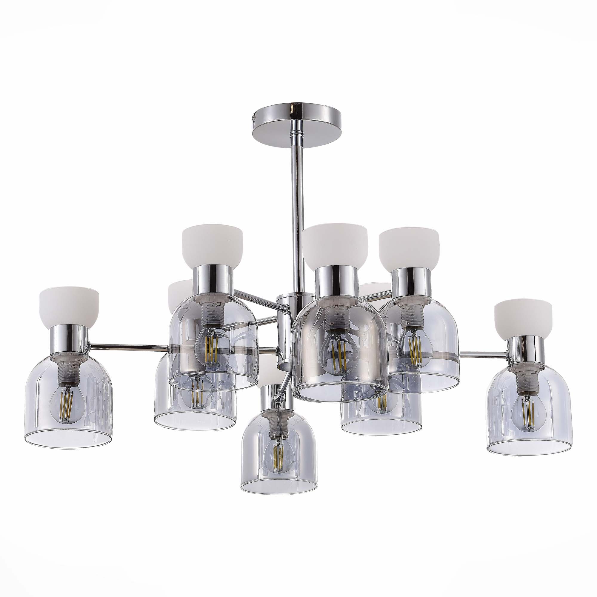 Люстра на штанге Evoluce Vento SLE1045-102-08