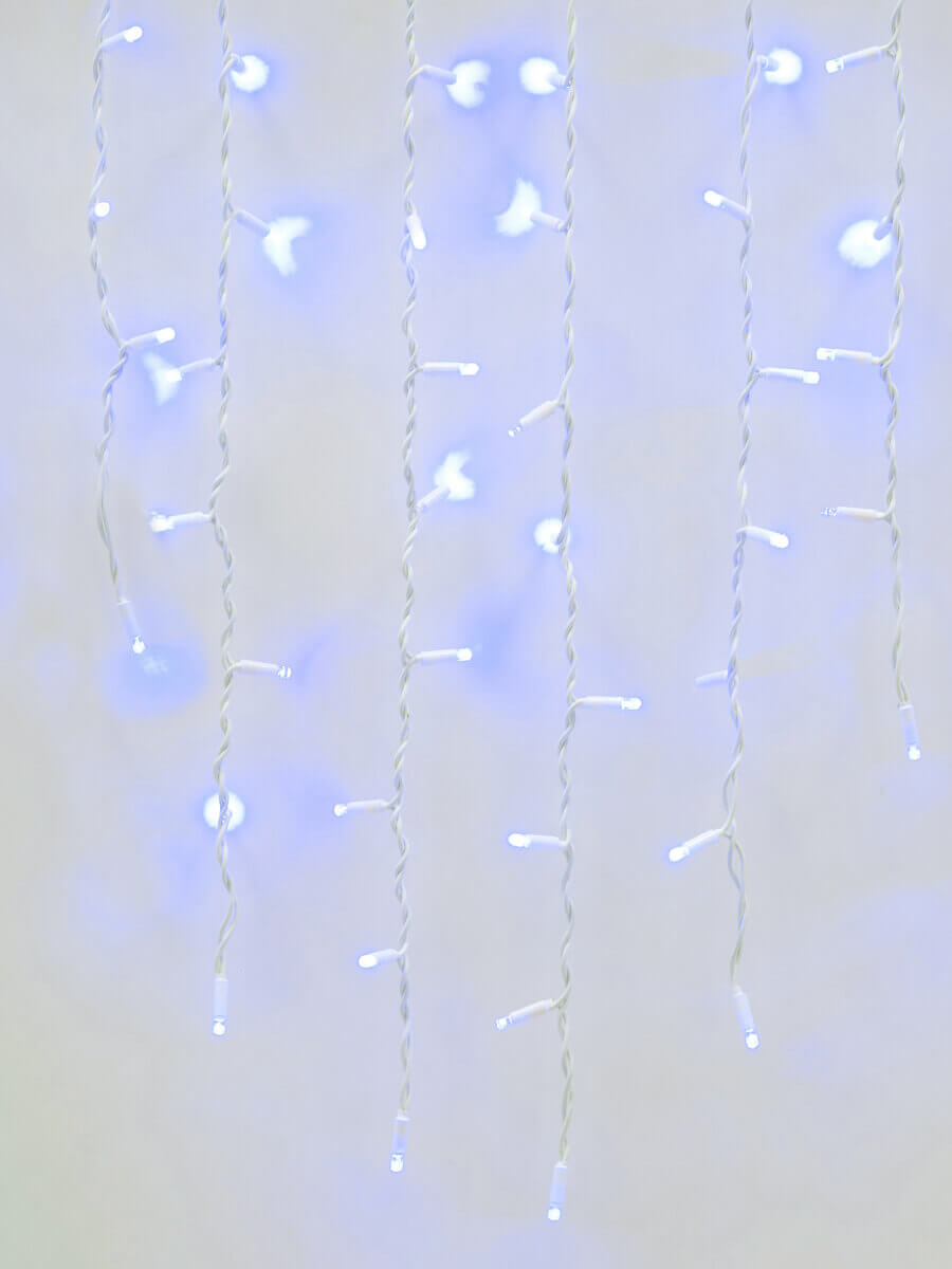 Уличная светодиодная гирлянда (UL-00002330) Uniel бахрома 230V синий ULD-B3010-200/TWK Blue IP67