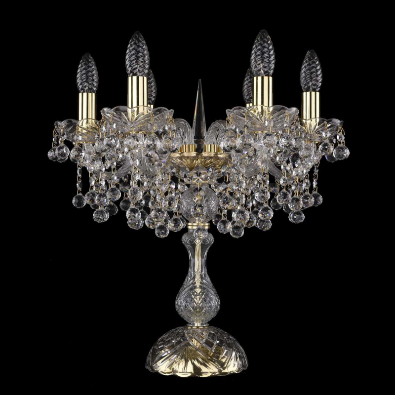 Настольная лампа Bohemia Ivele 1409L/6/141-47/G