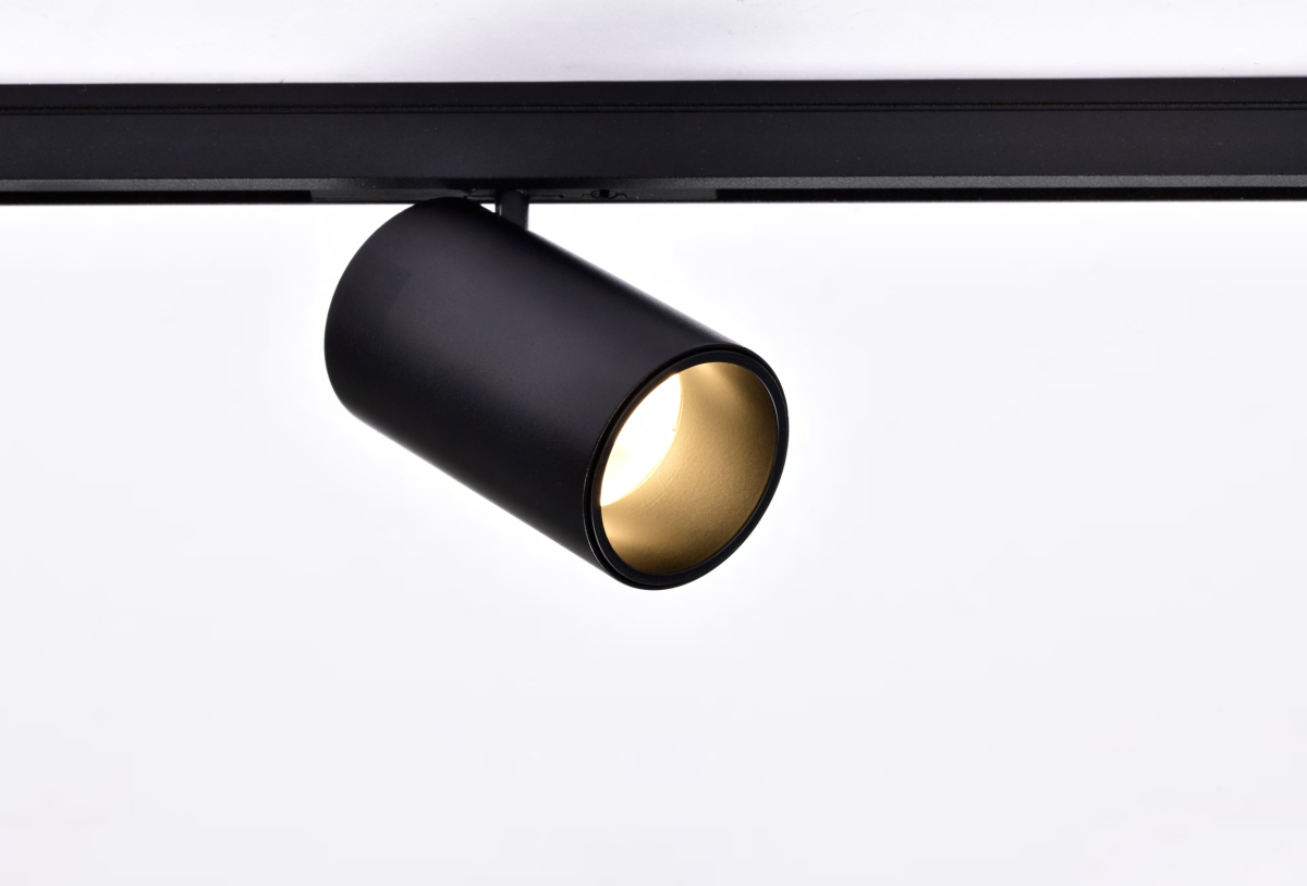 Трековый светильник Luminotti Ultraslim Swot L.602.5.4K.BK