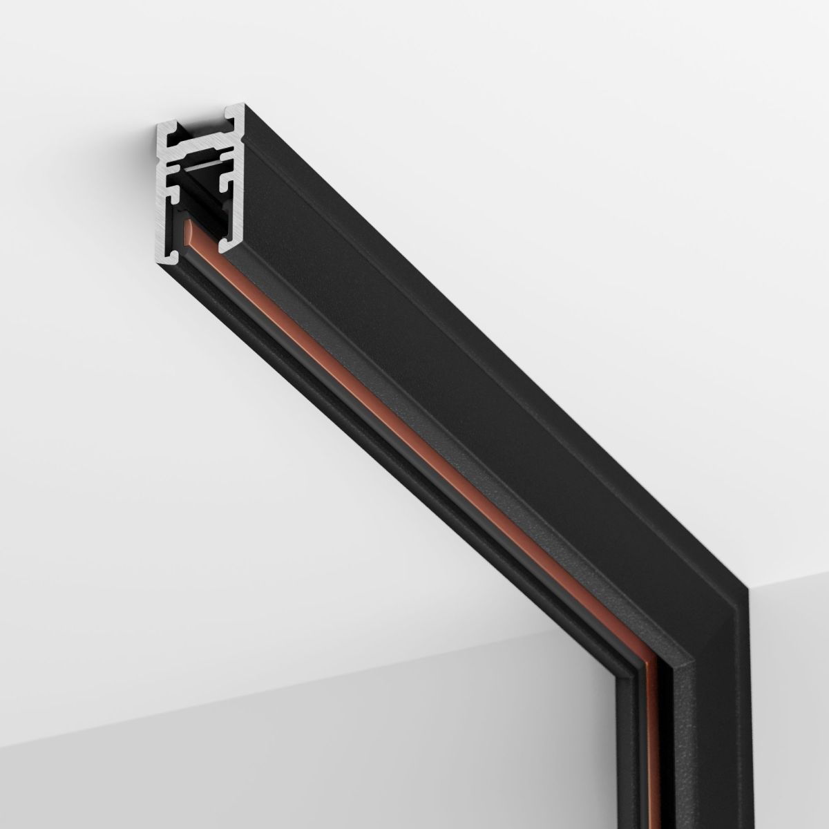 Шинопровод магнитный накладной Arlight MAG-MICROCOSM-TRACK-1115-2000 (WH) (IP20 Металл) 062987