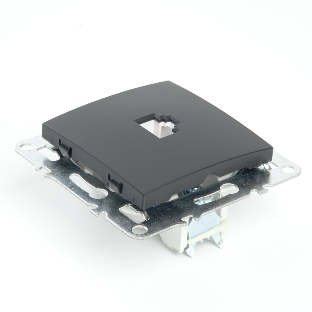 Розетка компьютерная 1-местная RJ-45 Stekker Эрна PST00-9107-03 49151