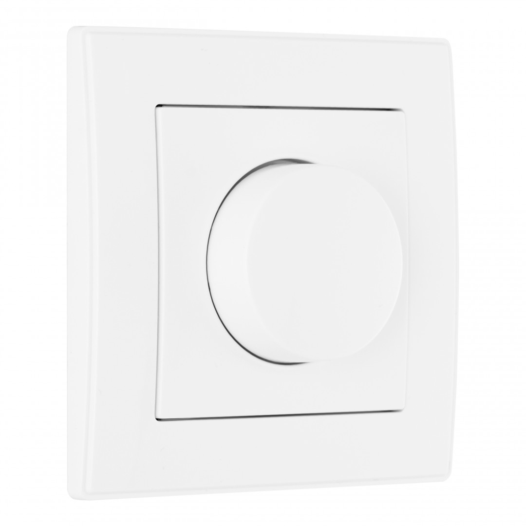 Диммер с рамкой Arte Milano SET06-1-48-1 white