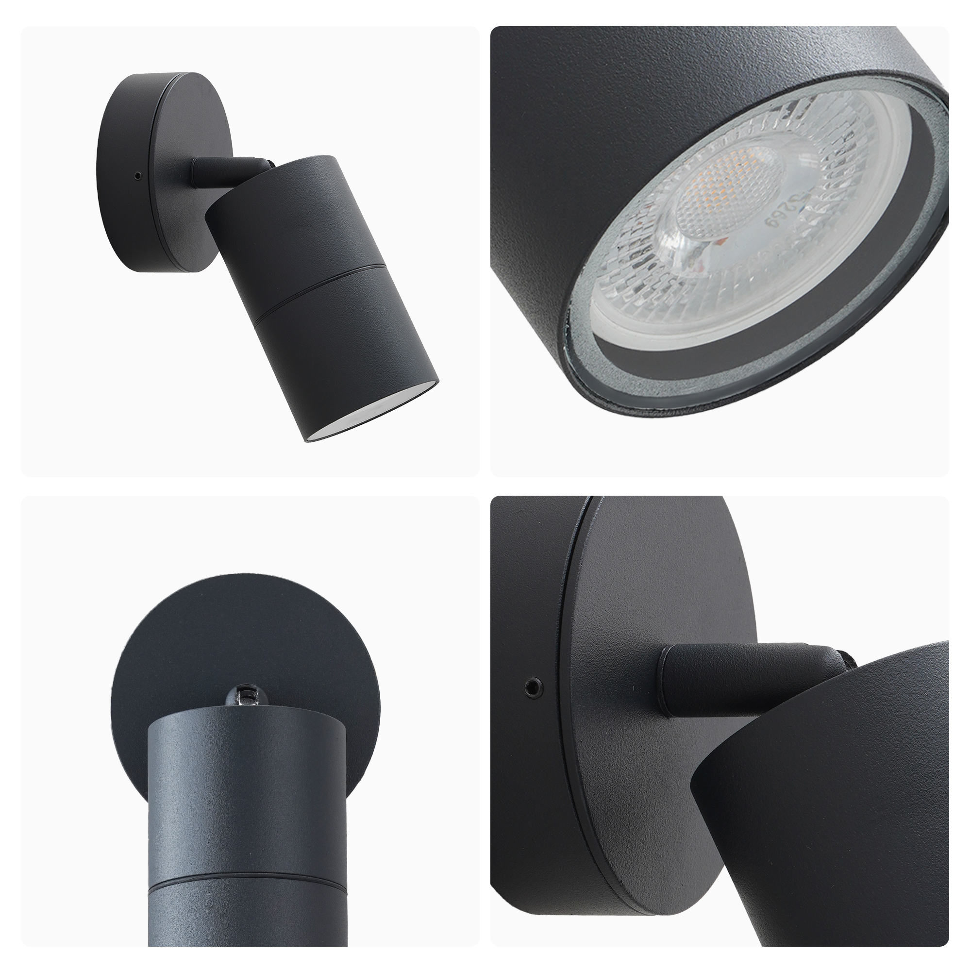 Уличный настенный светильник Apeyron Graphite 11-117