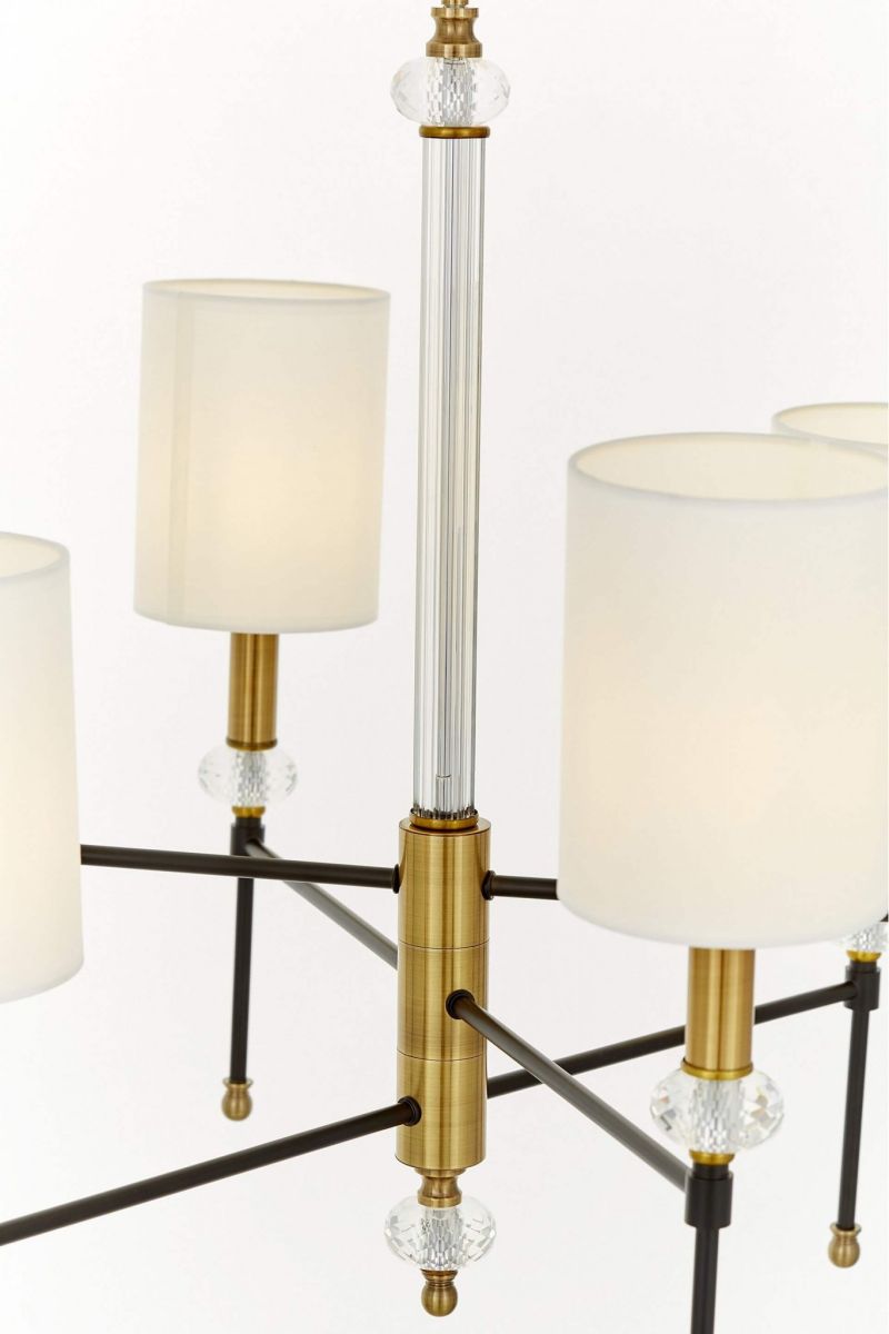 Подвесная люстра Lumina Deco Rodezio LDP 1229-6-NF MD