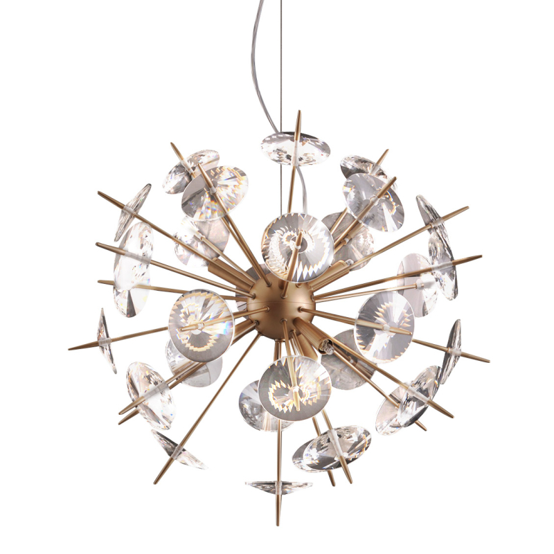 Подвесная люстра Delight Collection Sputnik MD6901-6D gold