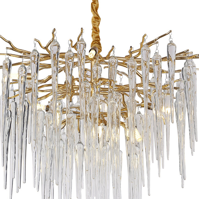 Подвесная люстра Lumien Hall Emelin LH3066/10P-GD-CL