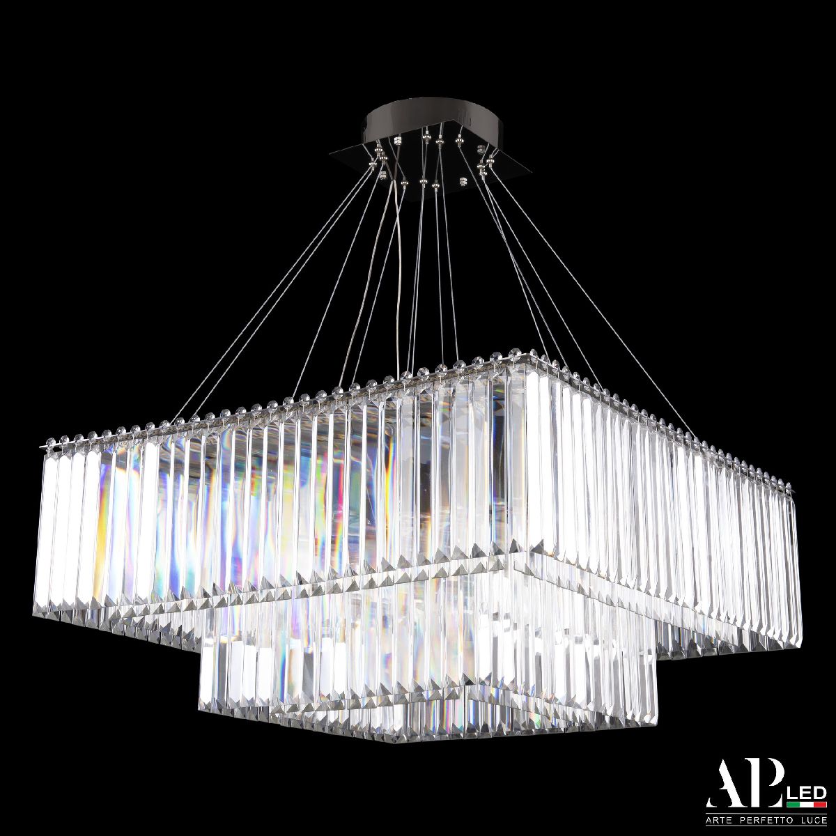 Подвесная люстра Arte Perfetto Luce Sicilia SH10.71.2D.A.Ni.4000