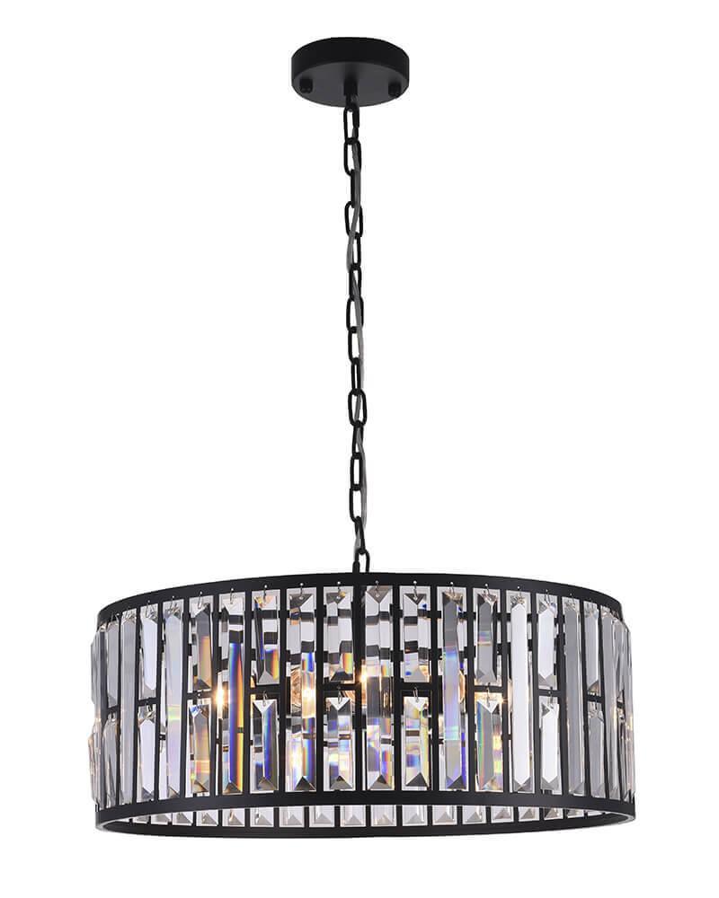 Подвесная люстра Lumien Hall Кароль 0003/5P-BK-CL
