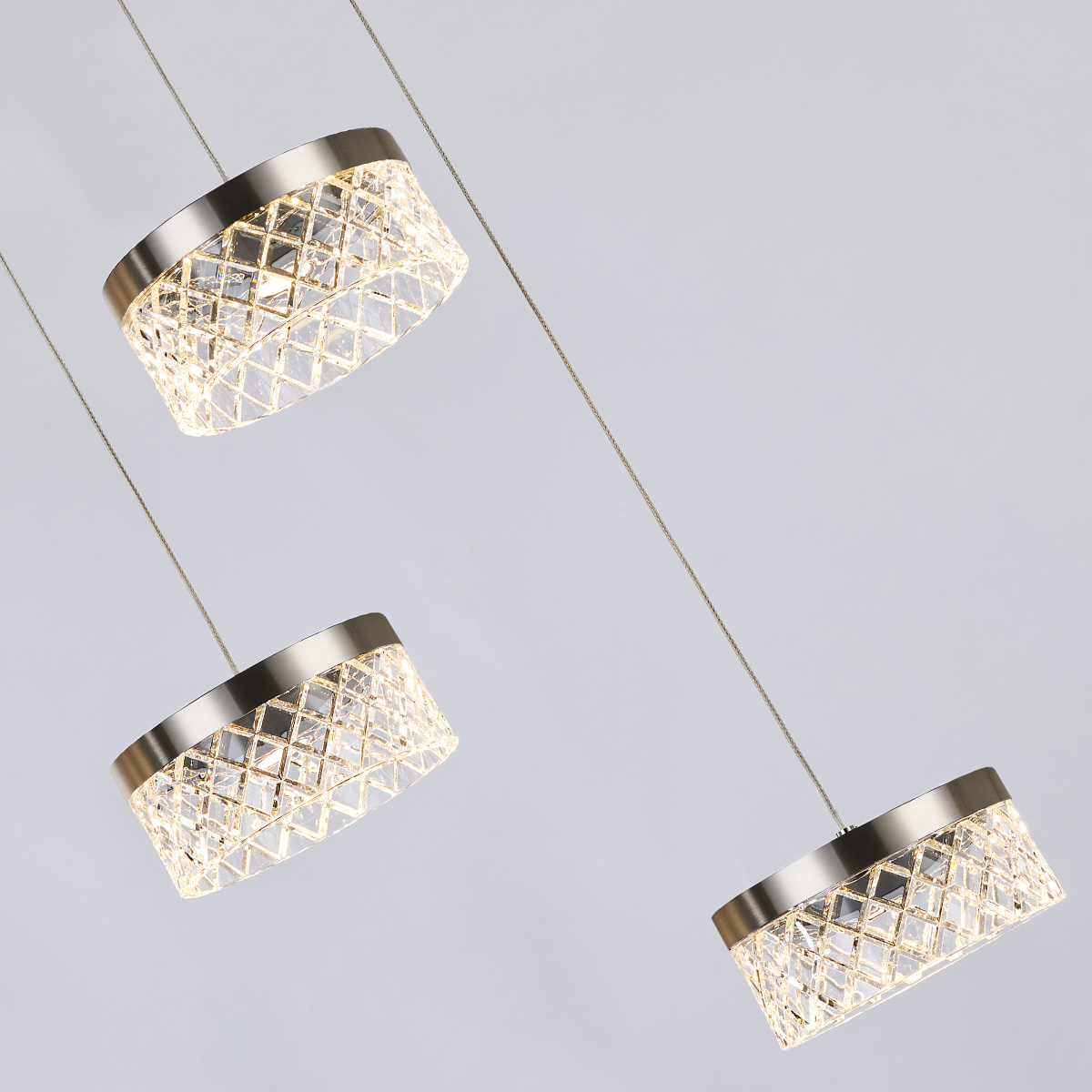 Подвесной светильник Delight Collection MD21020075 MD21020075-3A satin nickel