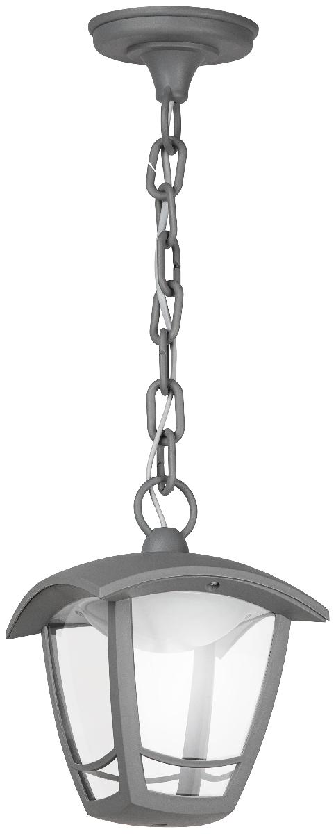 Уличный подвесной светильник Эра ДСУ 07-8-001 У1 «Марсель» серый Б0057509