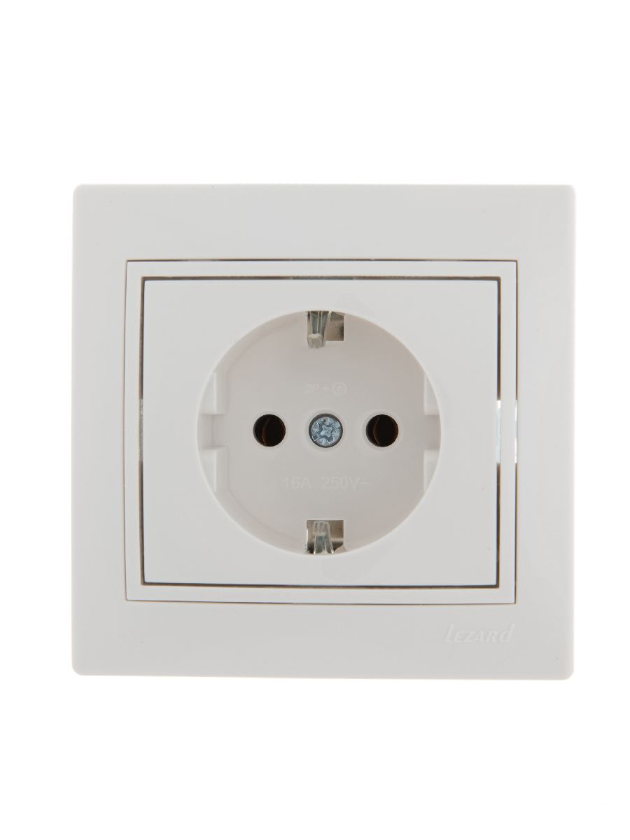 Розетка с/з Lezard Mira 701-0202-122