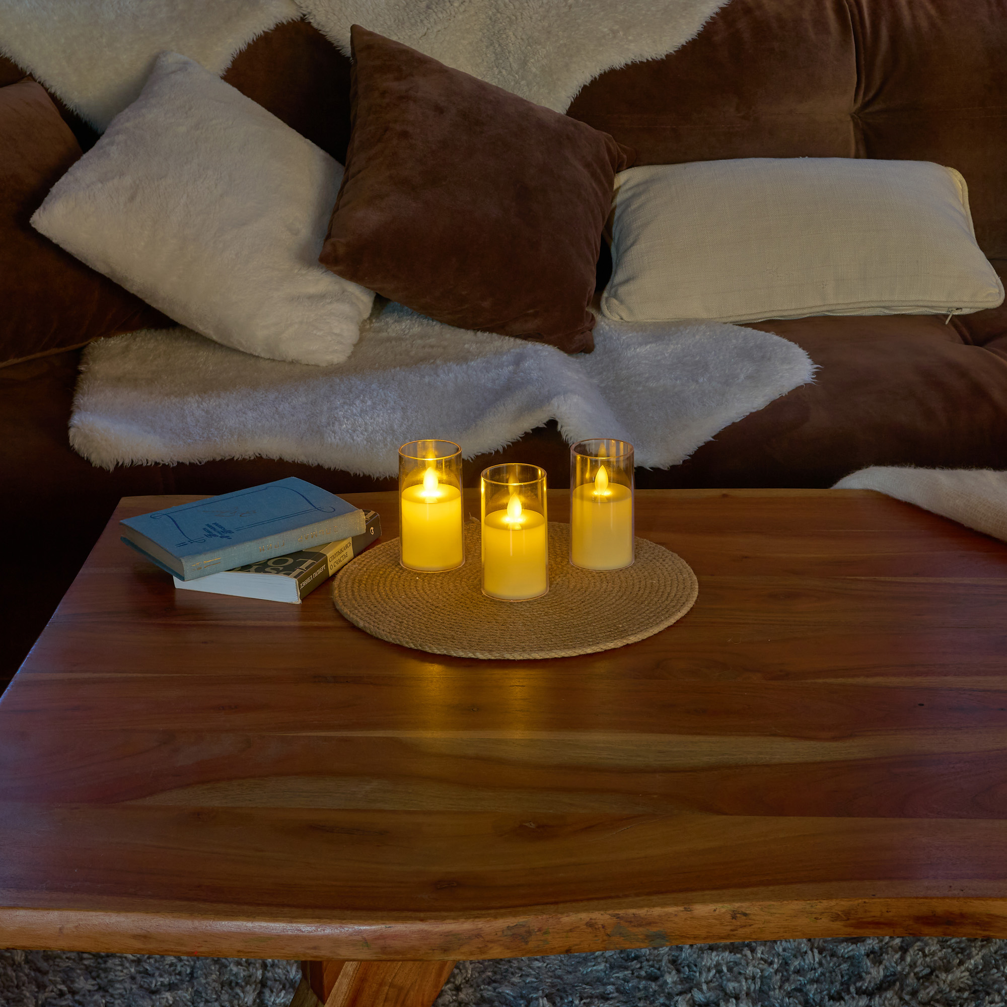 Фигурка светодиодная Свеча Uniel ULD-F064 WW CANDLE SET3 UL-00012456