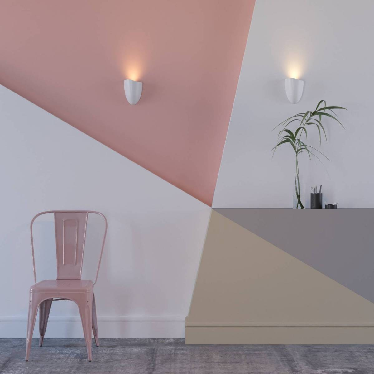 Настенный светодиодный светильник Odeon Light Pamukkale 3845/12WL