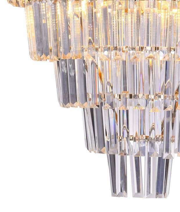 Подвесная люстра Natali Kovaltseva BELLEZZA 81427/12C GOLD