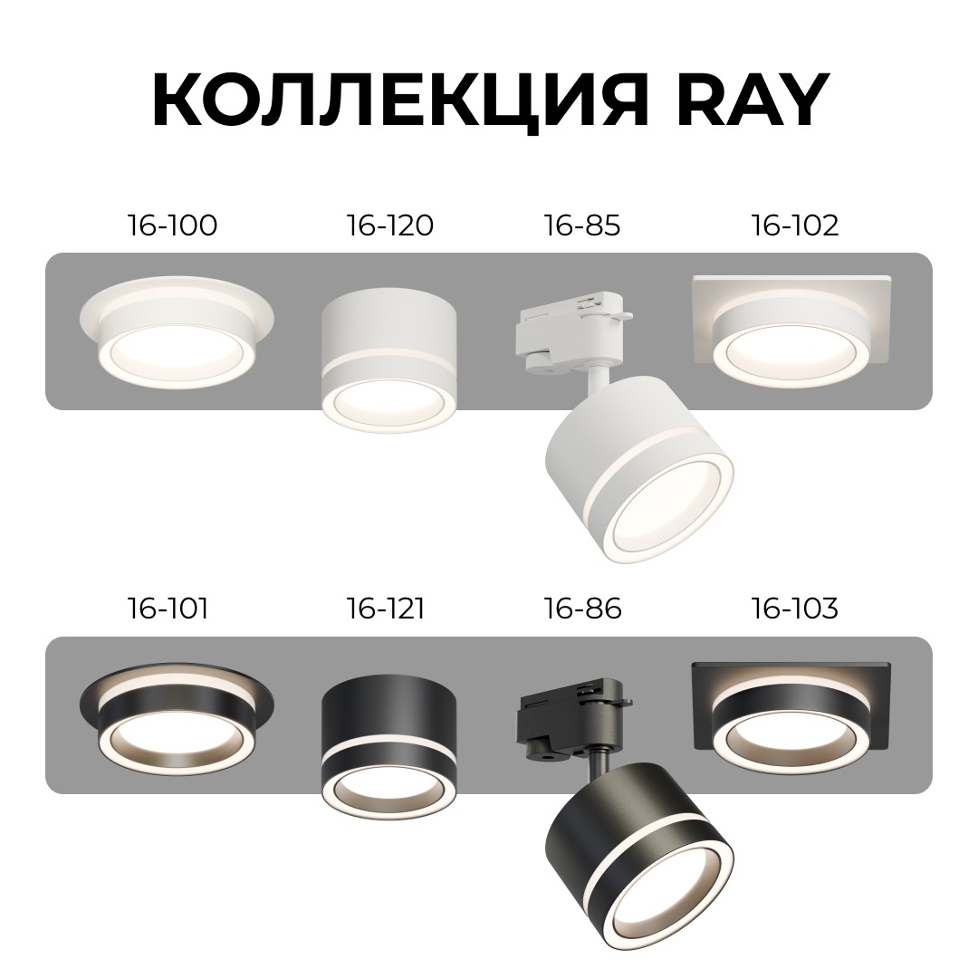 Точечный светильник Apeyron 16-100