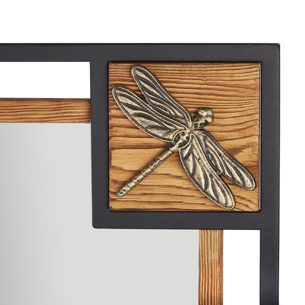 Зеркало Runden Стрекозы на коре V20042