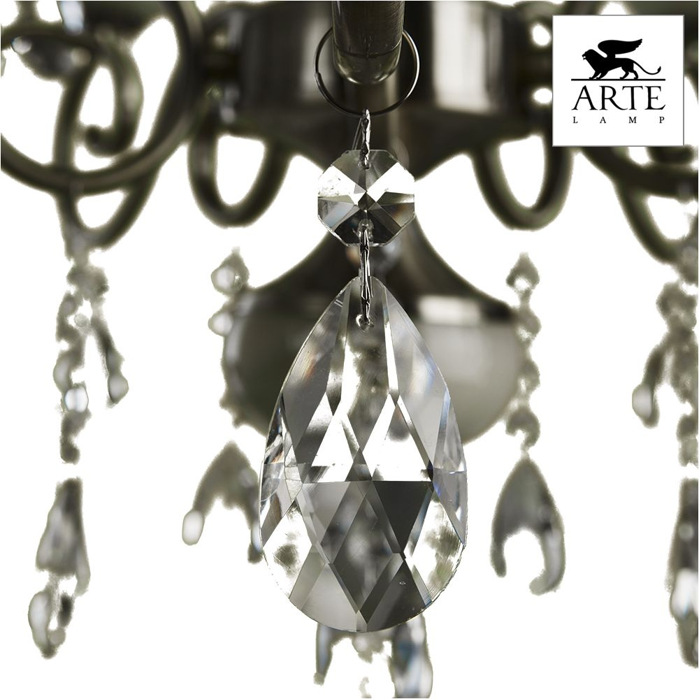 Подвесная люстра Arte Lamp Onyx Green A9592LM-5AB