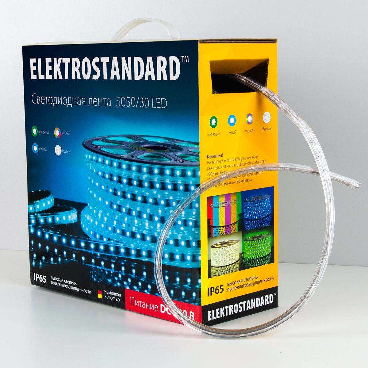 Светодиодная лента Elektrostandard 4690389074202 LSTR002 220V 7,2W IP65 a033632