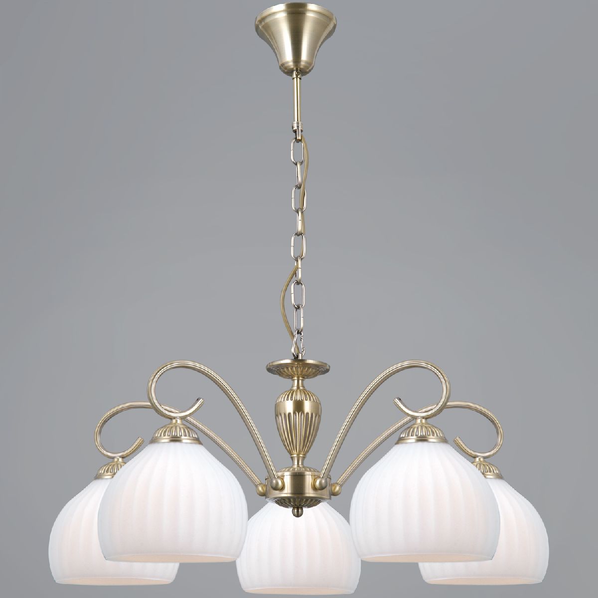 Подвесная люстра Illumico IL0695-5PSQ-24 AB CAPELLA