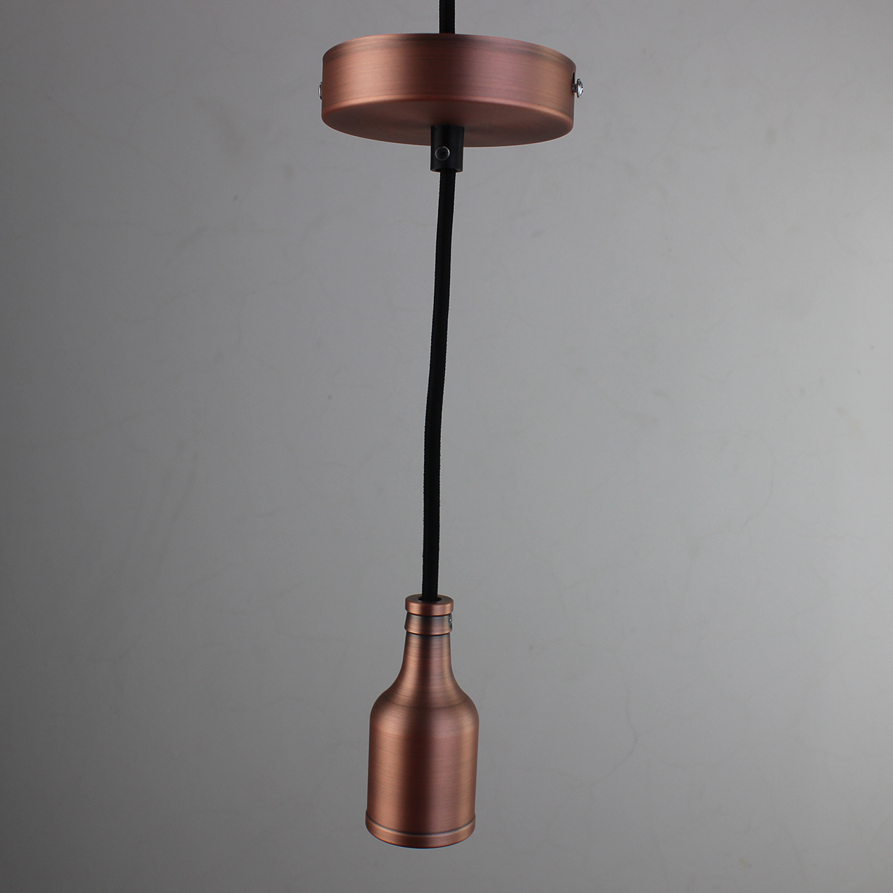 Ретро патрон с подвесом E27 Медный Sun Lumen 056-625