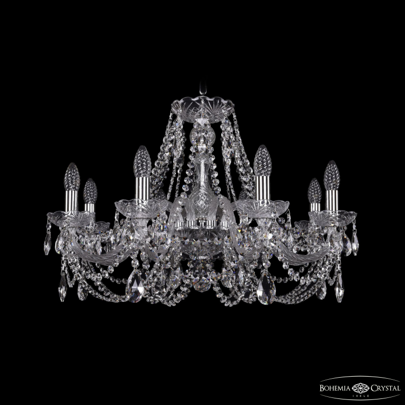 Подвесная люстра Bohemia Ivele Crystal 1406/8/240 Ni