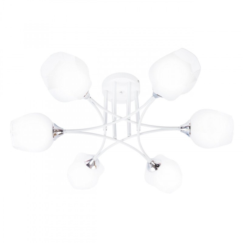 Потолочная люстра IMEX MD.4881-6-S WH+CH