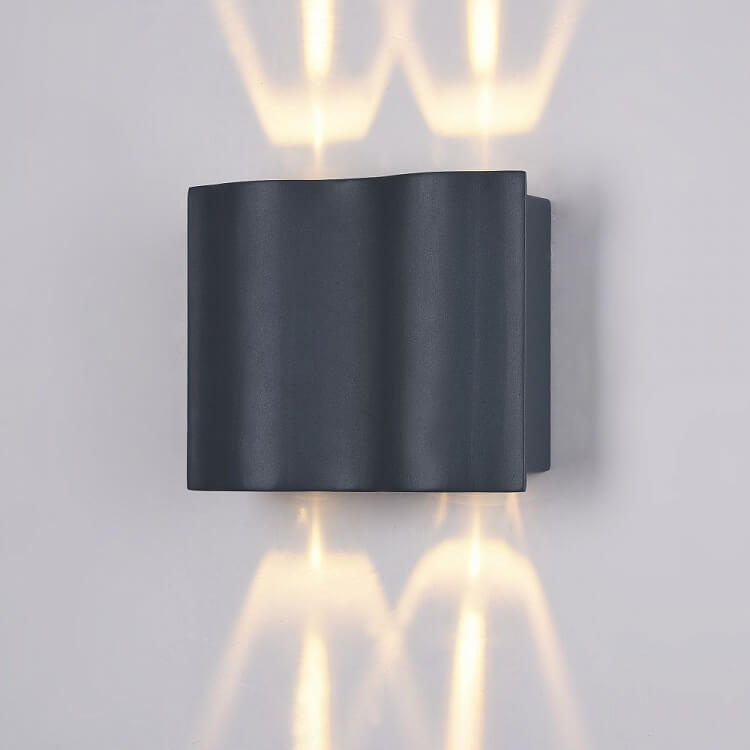 Уличный настенный светодиодный светильник Maytoni Greenwich O592WL-L12GR