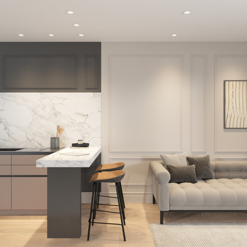 Точечный светильник влагозащищенный Denkirs Cove DK2131-WH