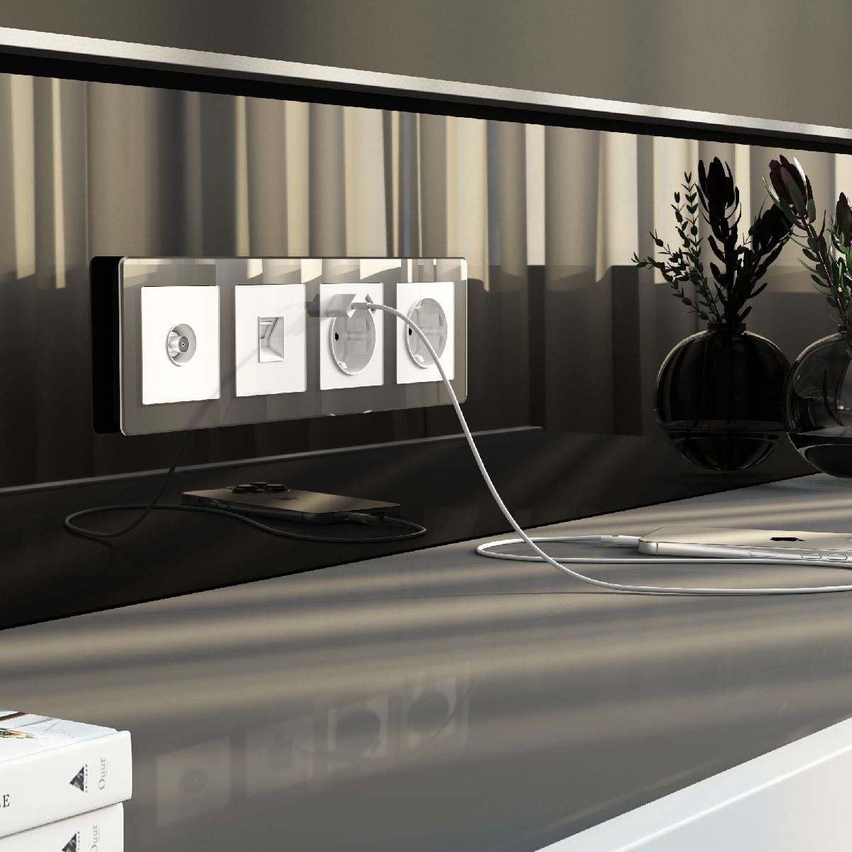 ТВ-розетка оконечная Werkel 4690389197369 W1183041 a064018