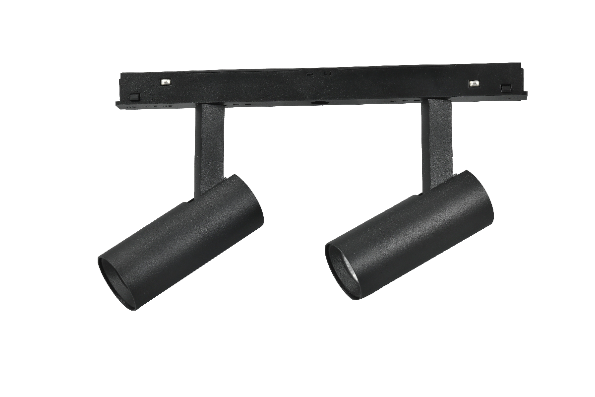 Трековый магнитный светильник iLedex Vision 4822-005-D34-16W-40DG-4000K-BK