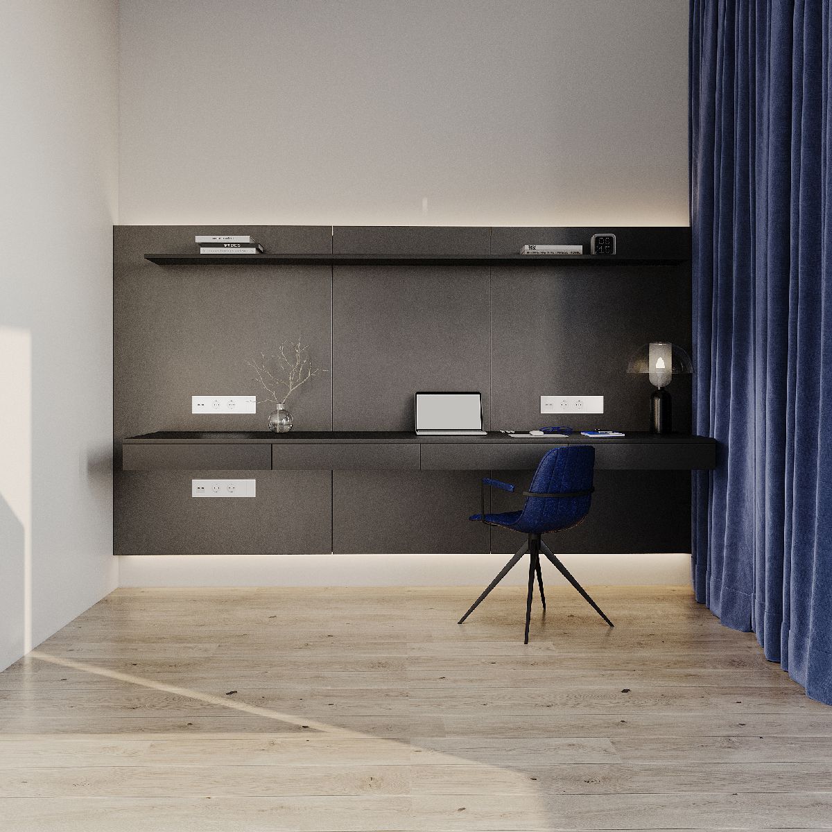 Рамка на 4 поста Voltum S70 VLS100401 (белый глянцевый)