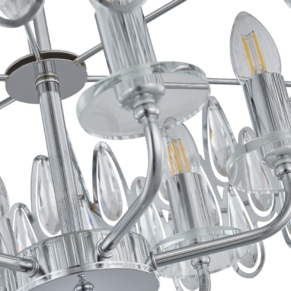 Потолочная люстра Arte Milano Sorrento 372009/8/80/580 CR