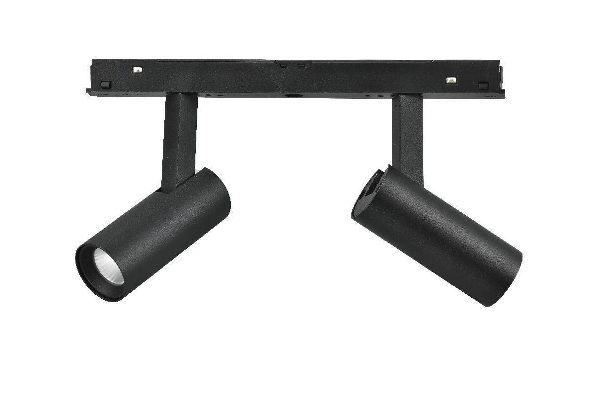 Трековый магнитный светильник iLedex Vision 4822-005-D34-16W-40DG-4000K-BK