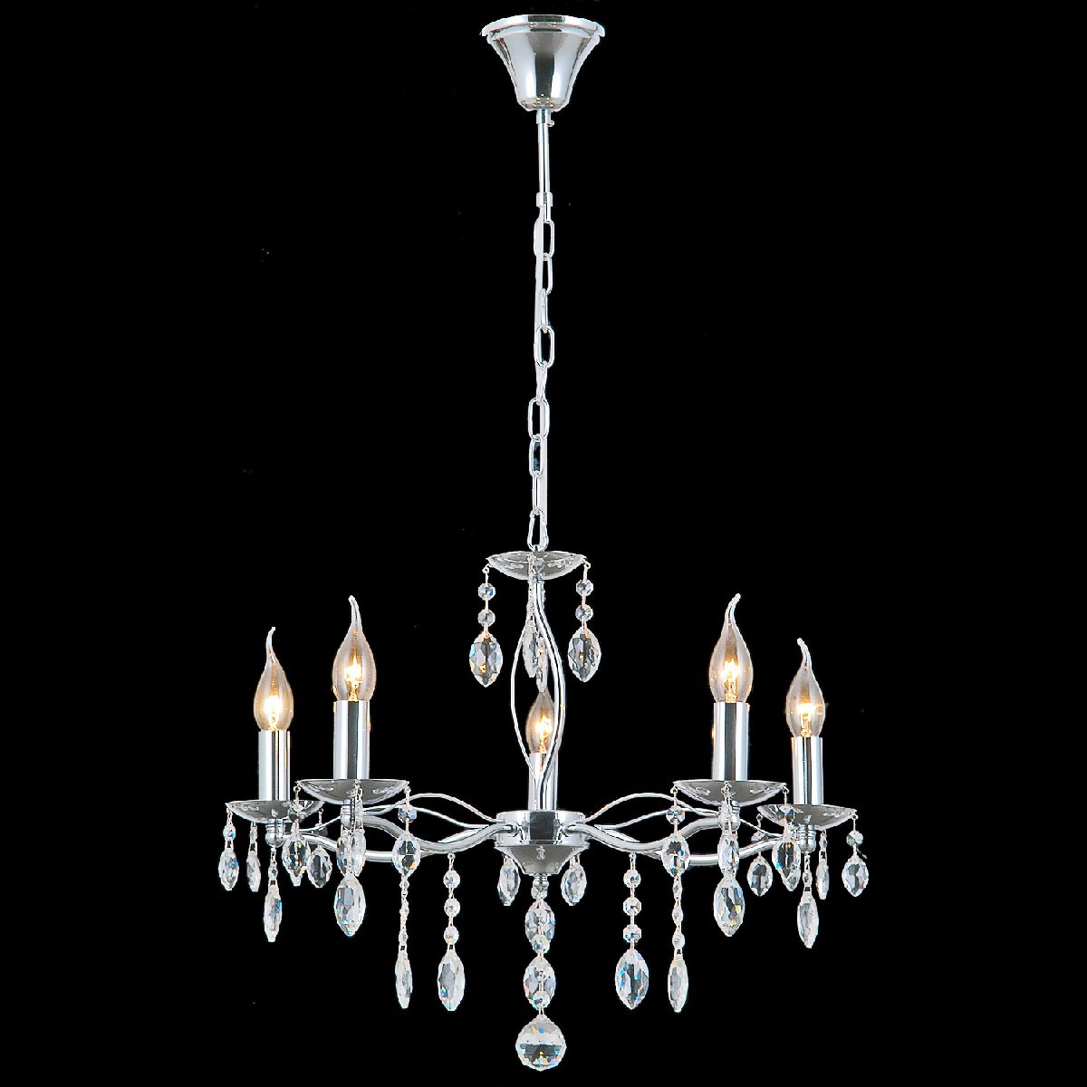 Подвесная люстра Illumico IL0265-5PSQ-24 AB CASTOR