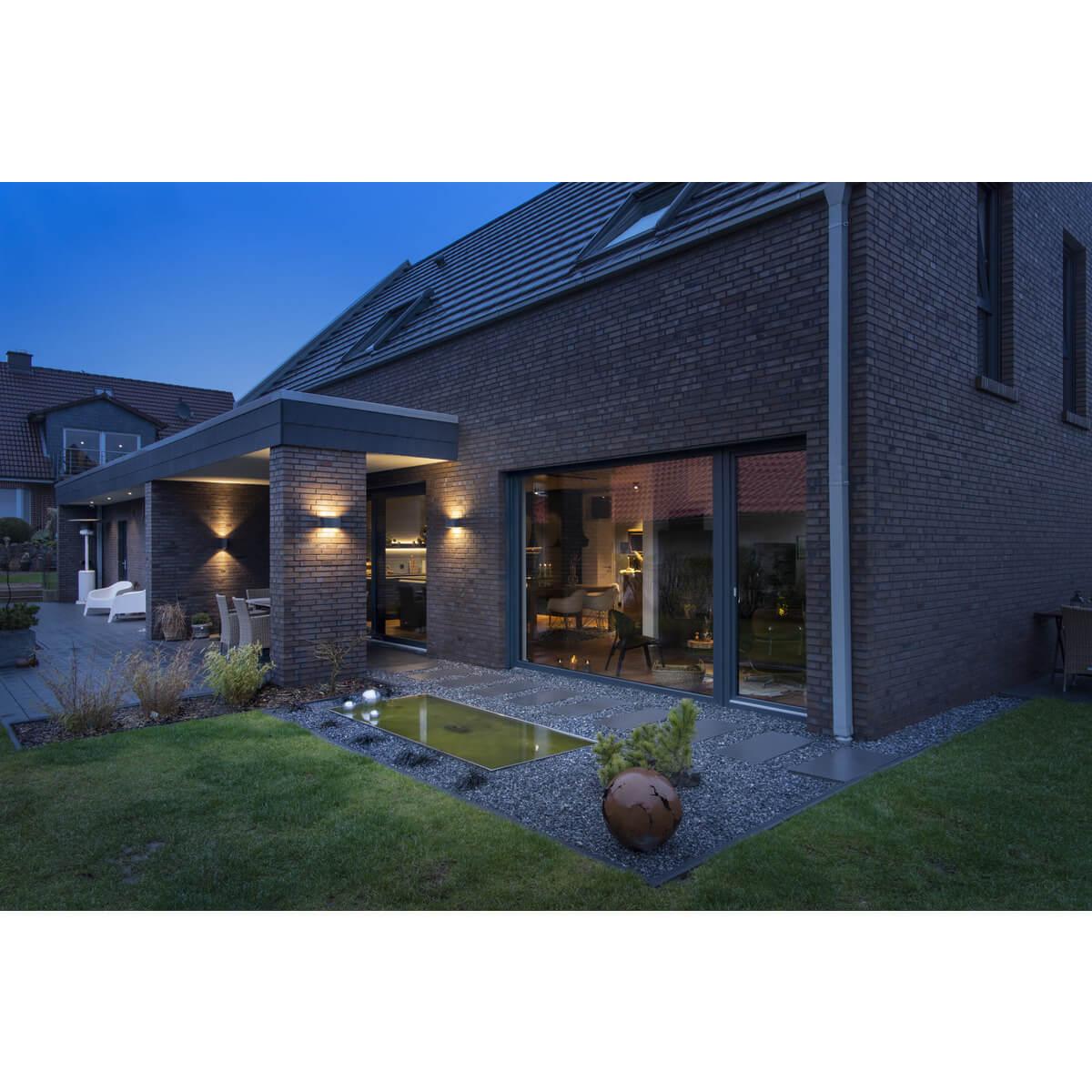 Уличный настенный светильник SLV Enola Square 1003418