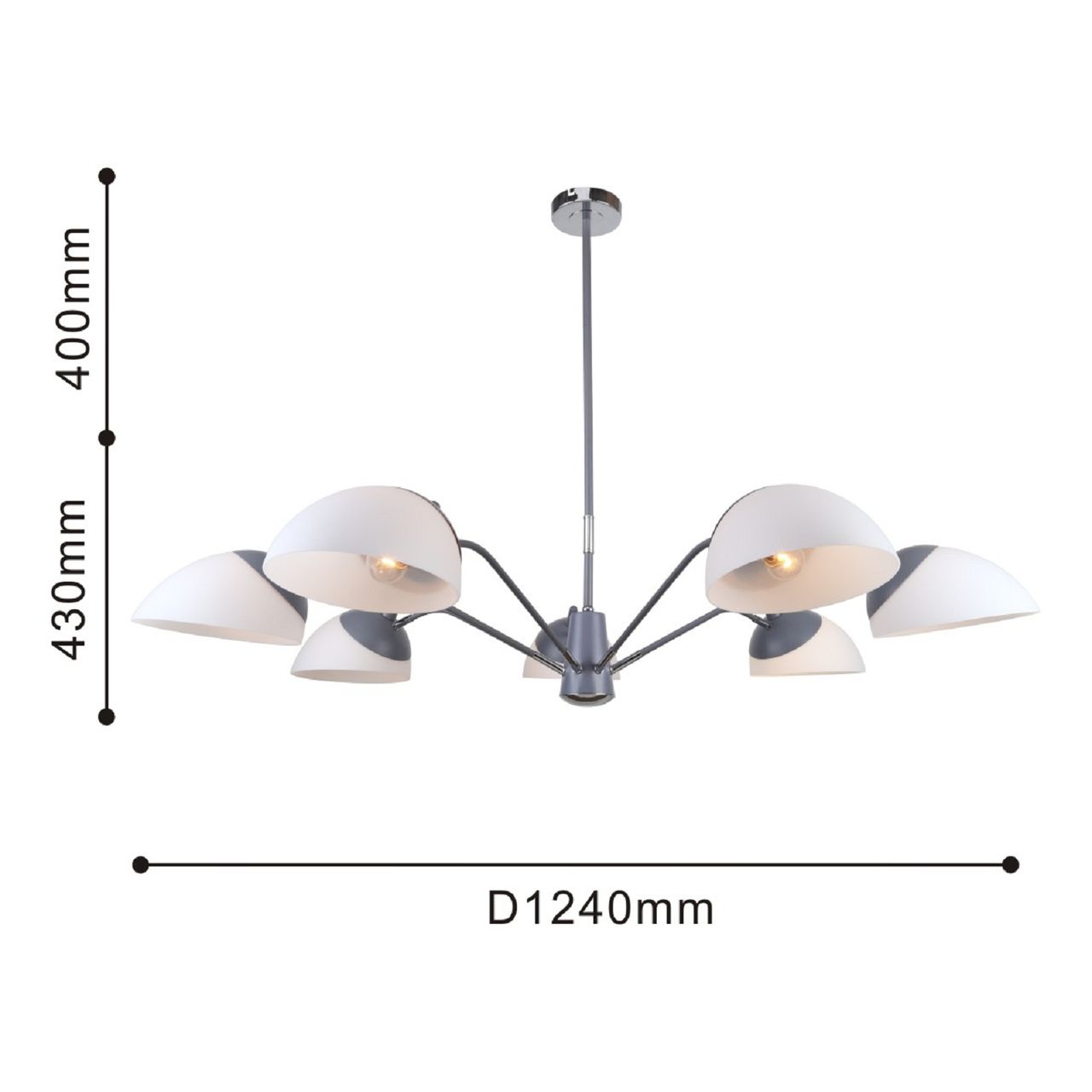 Люстра на штанге F-Promo Vitra 2687-7P