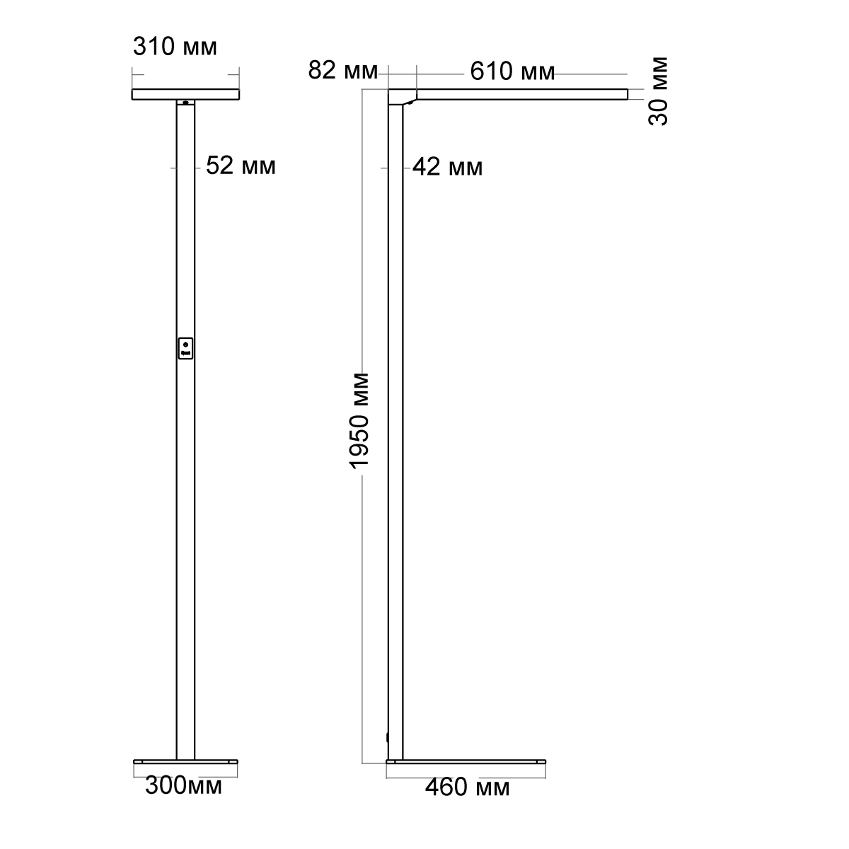 Торшер Lumker TOPAZ-F-SL-NW 006363