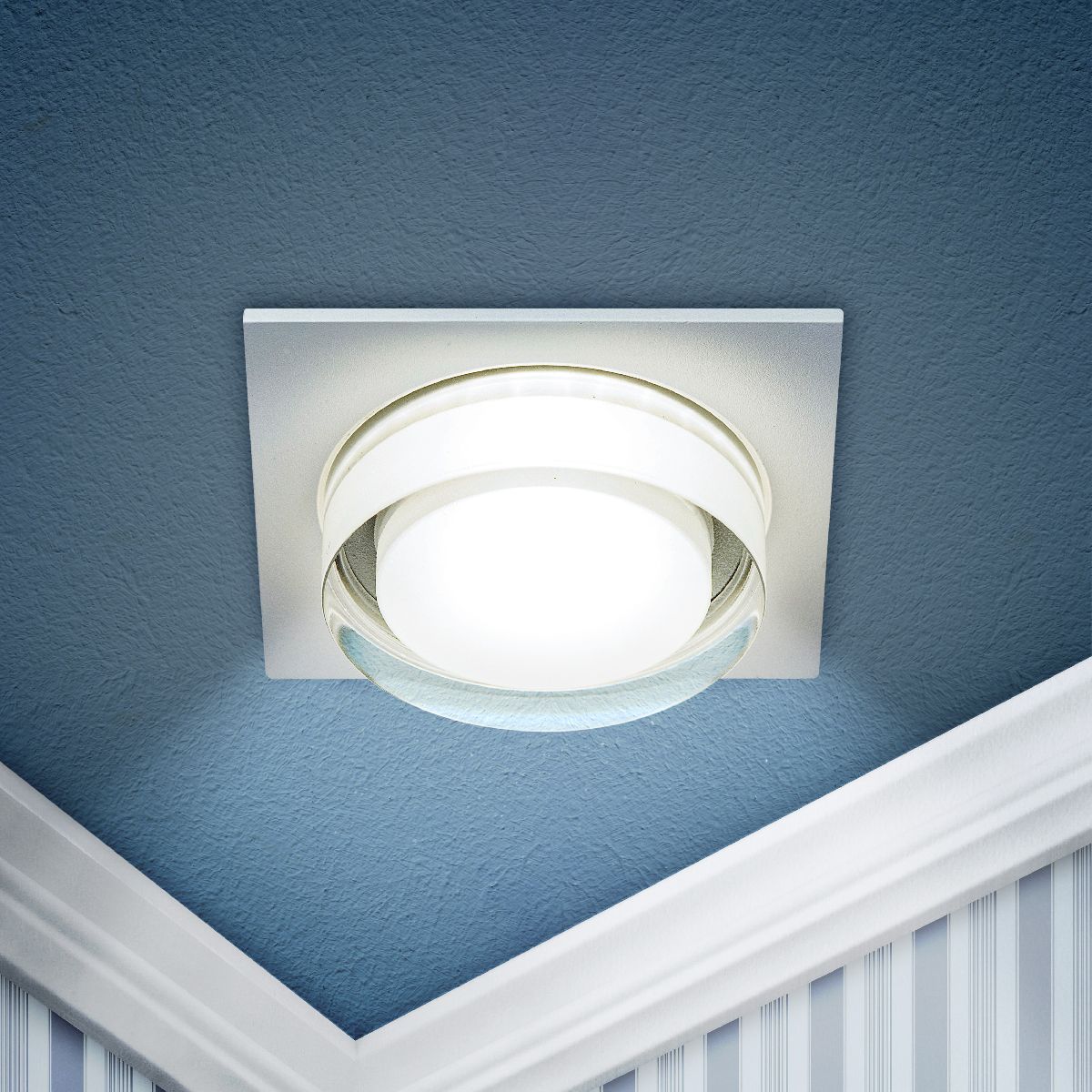 Встраиваемый светильник Эра DK108 WH Б0058398