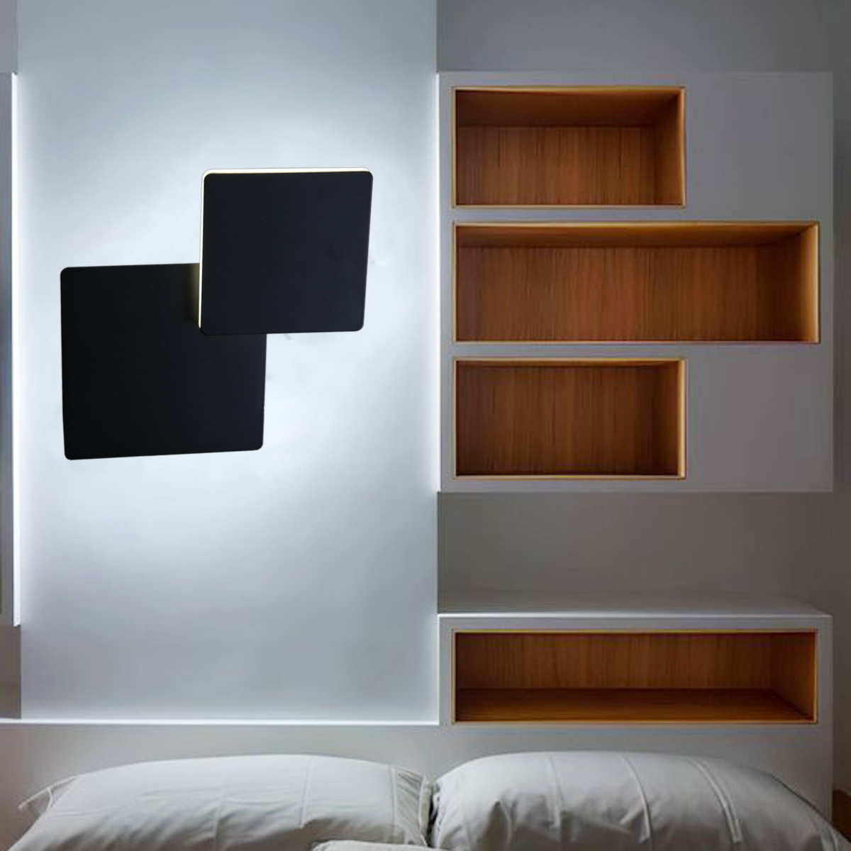 Настенно-потолочный светильник Reluce 86685-9.2-001RD LED6W BK