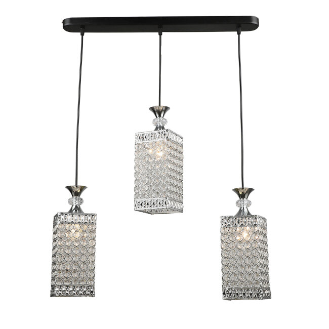 Подвесной светильник Wedo Light Adola WD3609/3P-BK-CR-CL