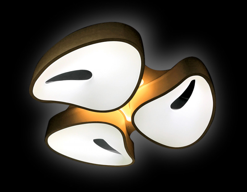 Накладная люстра Ambrella Light FG2083 WH 96W+12W D730*690