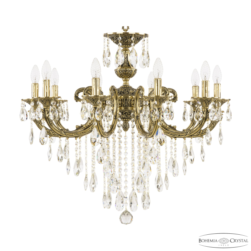 Подвесная люстра Bohemia Ivele Crystal Florence 71209/10/250 B GB