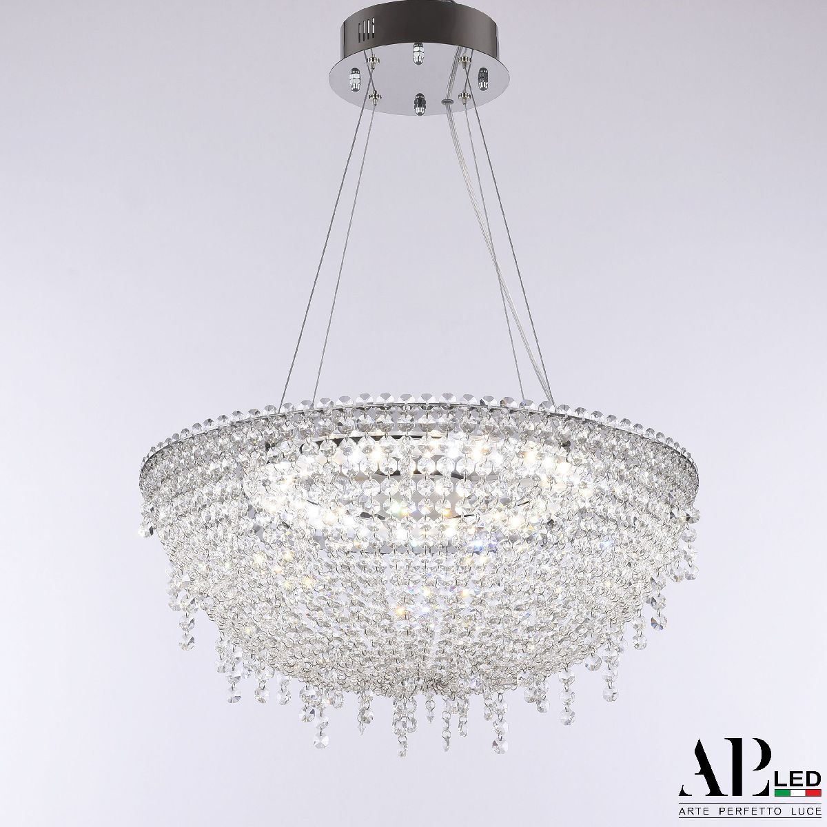 Подвесная люстра Arte Perfetto Luce Sicilia SH501.0.50.B.LED-DIM.Ni