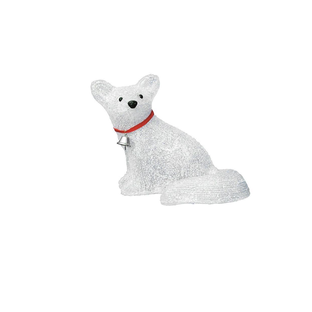 Фигурка светодиодная «Лежащий оленёнок-1» 26x29см (11031) Uniel ULD-M2926-040/STA