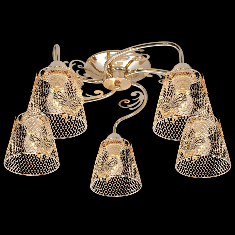 Потолочная люстра Illumico IL6793-5CIN-19 GD